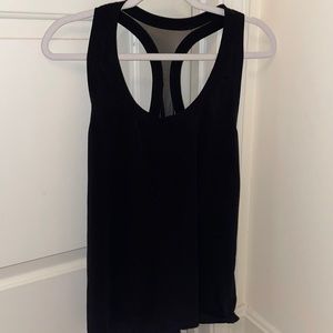 Black athleta tank top